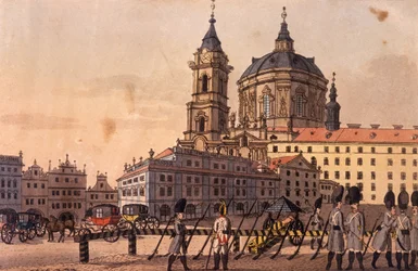 Malostranské (Little Quarter) Square (lower part)